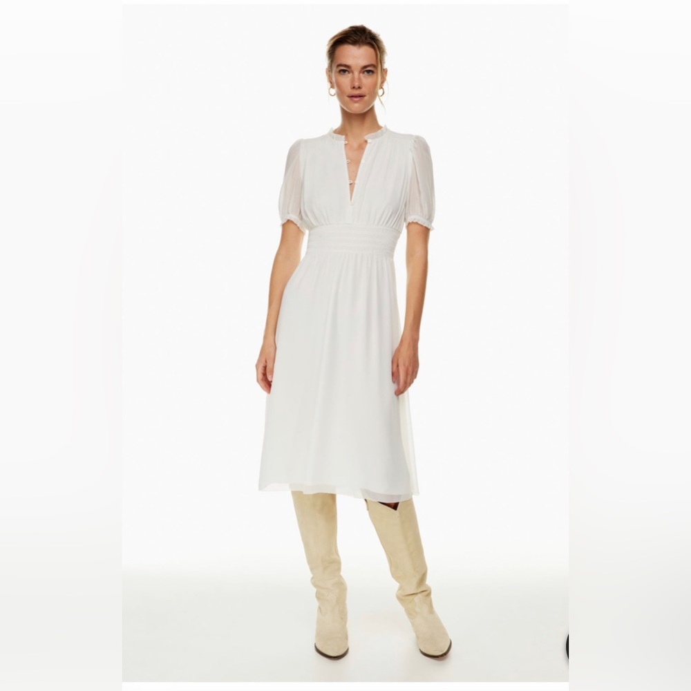 Brand New! Aritzia dress in white
